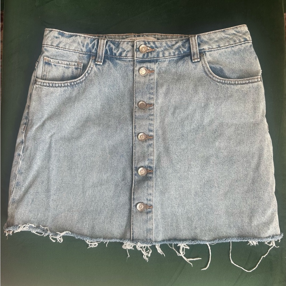 Zara Denim Mini Skirt